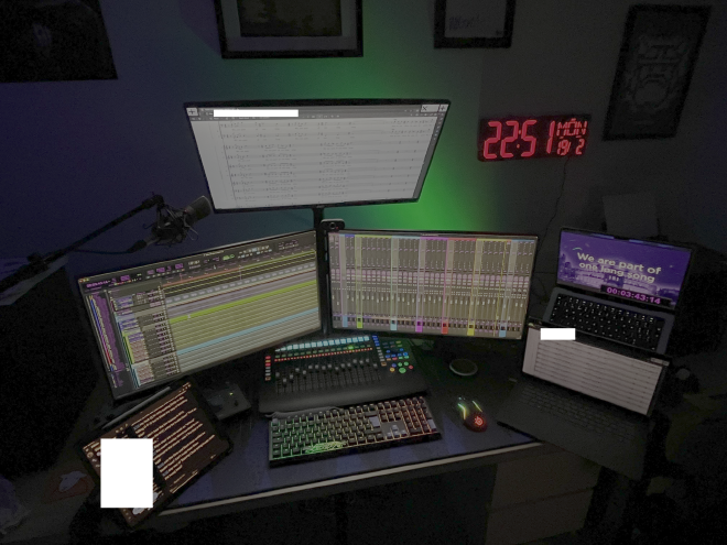 Pro Tools Session for Ben Parry&rsquo;s One Long Song